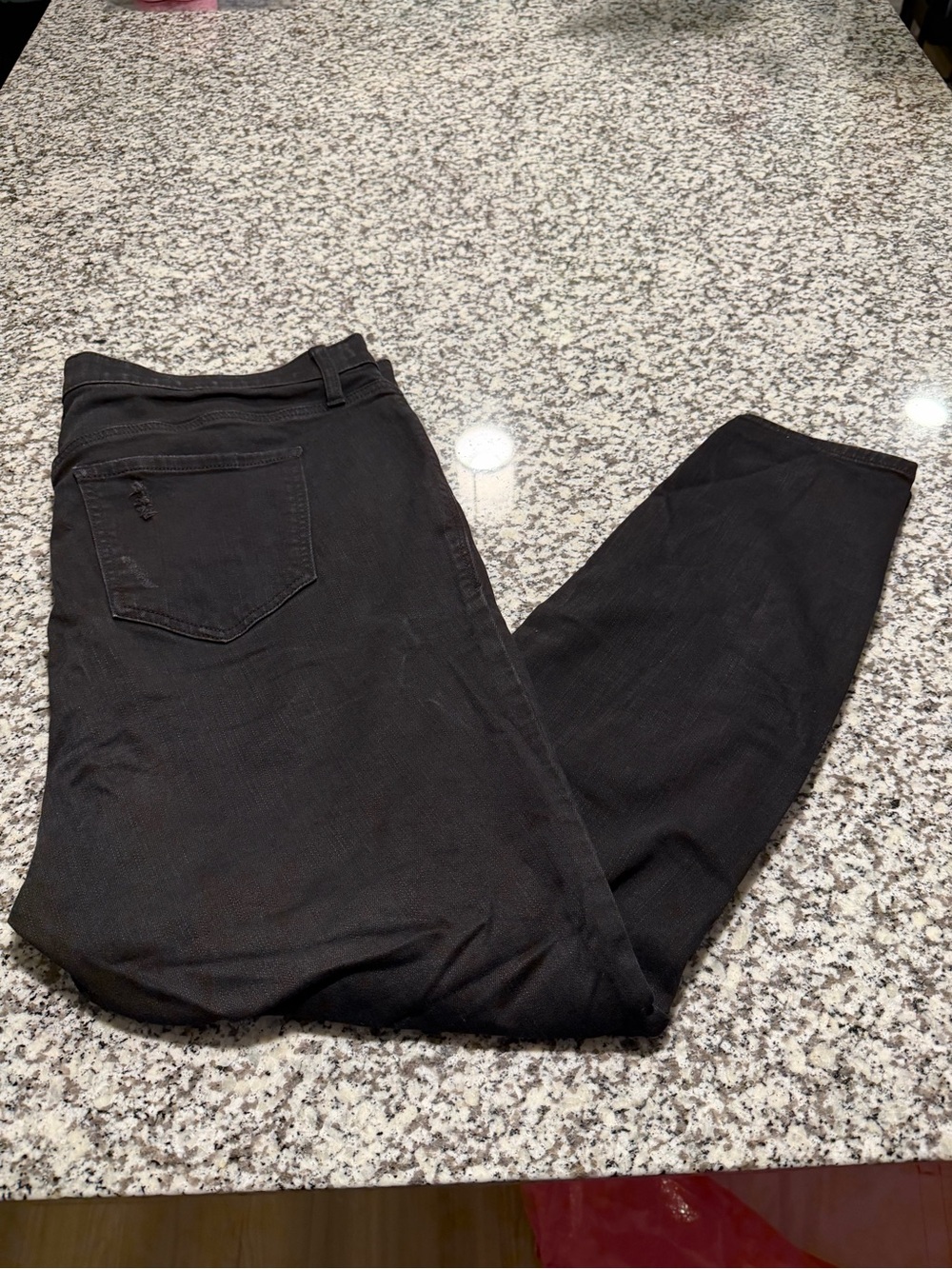 torrid Black Sky High Distressed Skinny Jeans